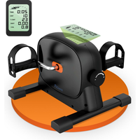 Duerté Stoelfiets met LCD Monitor  Premium Bewegingstrainer voor Thuis, Bureau & Revalidatie