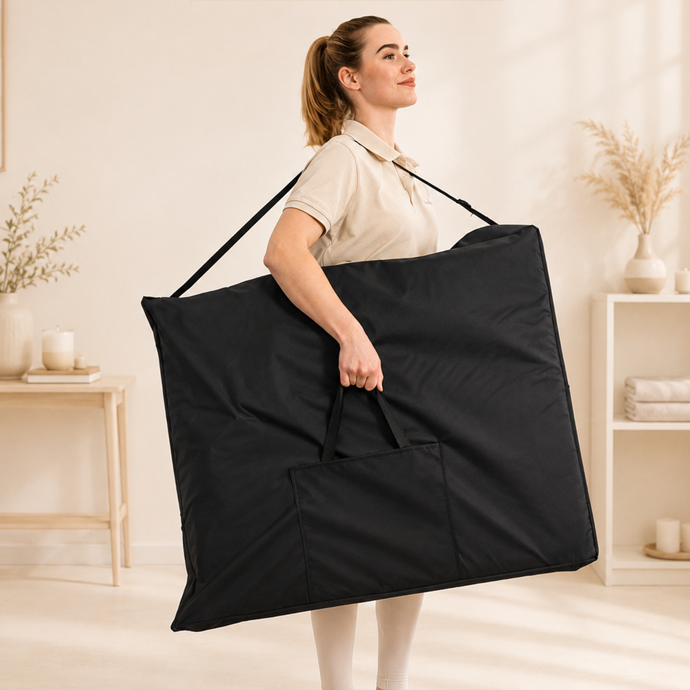Duerté Luxe Massagetafel Inclusief 3 Handdoeken & Draagtas – Opvouwbare Behandeltafel voor Massage en Wellness